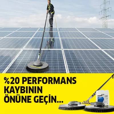 GÜNEŞ PANELİ TEMİZLEME MAKİNESİ 